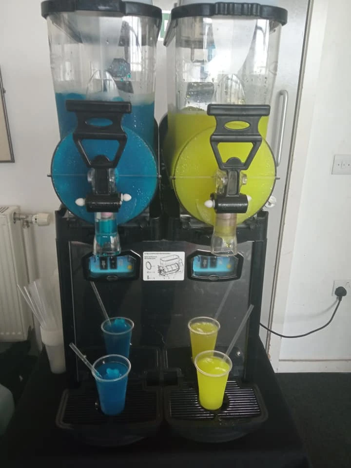 Slush Machine Used in Prom or Graduation Party