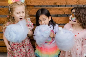 Candy Floss treat for kids and adults