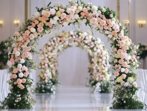 Having Wedding Flower Arch for Every Events